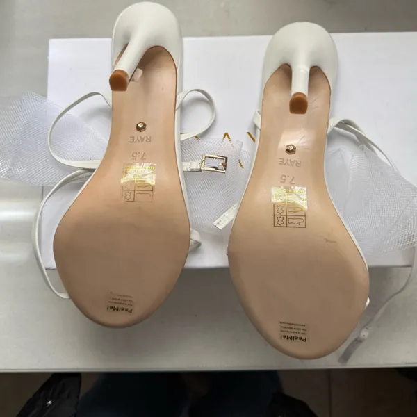 RAYE Bubbly Heel in Ivory - Image 8