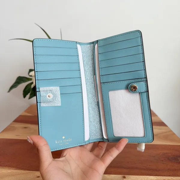 NWT Kate Spade Schuyler Large Slim Bifold‎ Wallet - Image 5