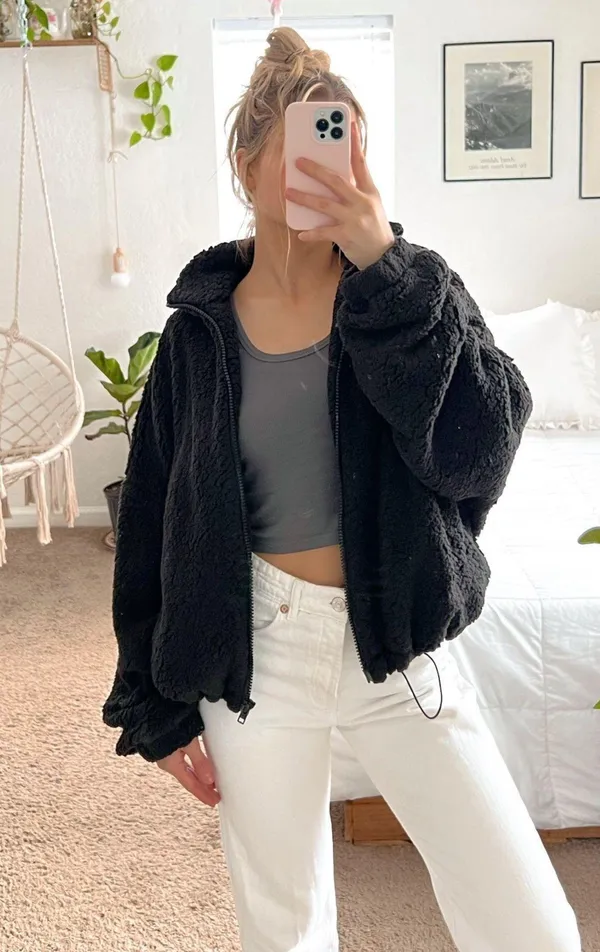 Urban Outfitters Teddy Winter Coat - Image 2