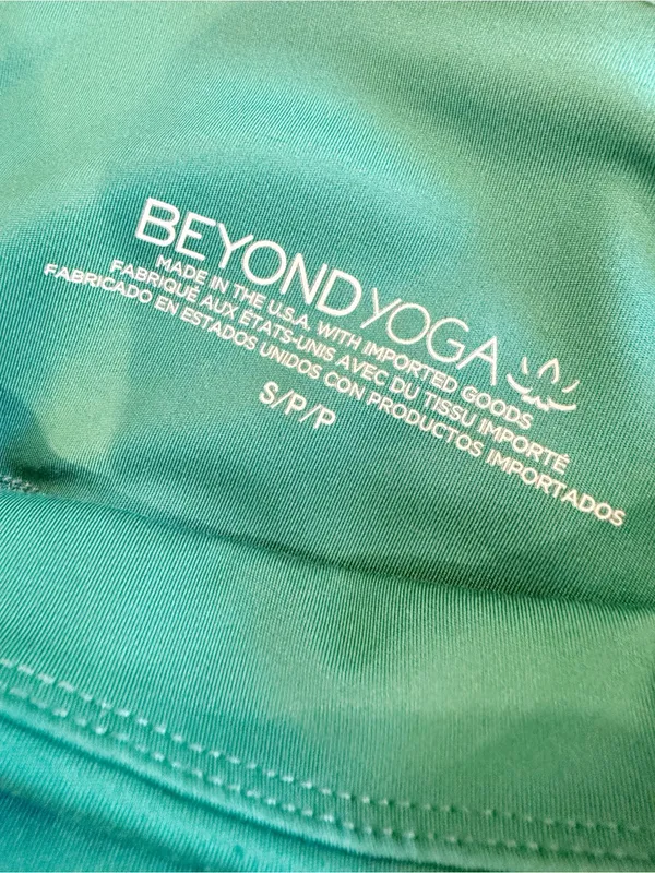 BEYOND YOGA Women’s High Waisted 7/8 Tights Leggings Emerald Green Small‎ - Image 3
