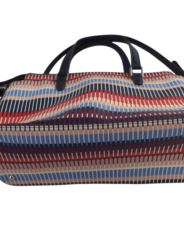 Ralph Lauren Lindley Alissa women’s shoulder bag tote purse multi striped - Image 5