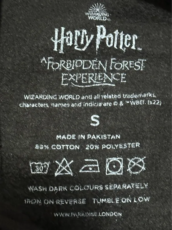 Harry Potter Forbidden Forest Experience Crop Hoodie - Image 9
