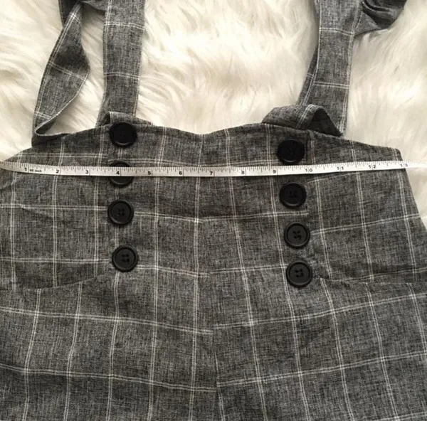 Overall Pants Gray Size XS - Image 3