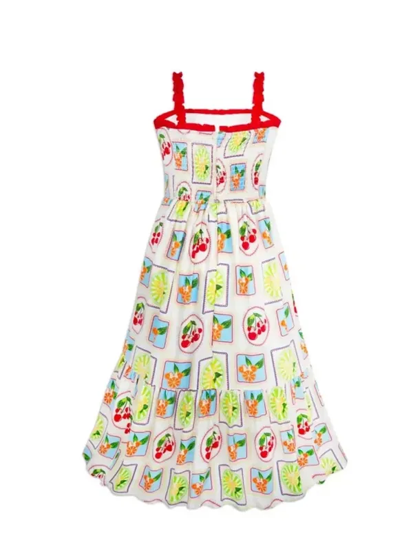 Disney Her Universe Dress Womens Minnie Mouse Icon Summer Fruits size large midi - Image 2