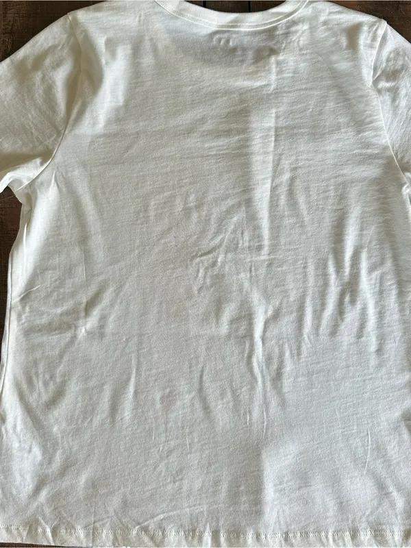 Old Navy Dolly Parton Jolene Graphic T-Shirt Women's Medium White Country Music - Image 7