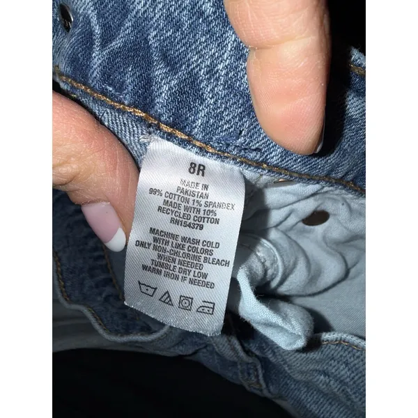 Aeropostale Women's Sz‎ 8 R High Rise Flare Soft Flex Distressed Jeans - Image 3