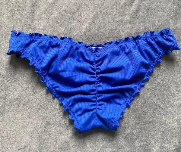 Target Blue Ruffle Bikini Bottoms - Image 2