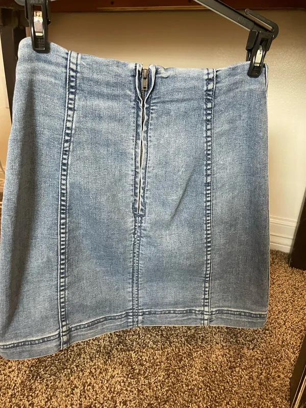 Free People Denim Skirt - Image 3