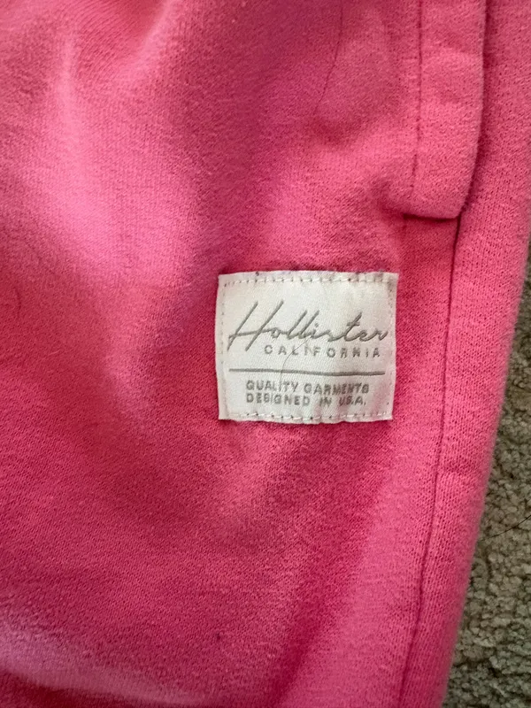Pink Hollister Joggers - Image 3