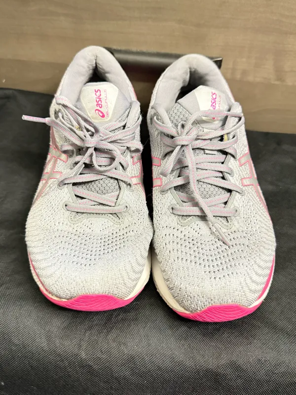 ASICS Women's Gel Cumulus 24 Running Shoes Sheet Rock Pink Glo Womens Sizes 9 - Image 2