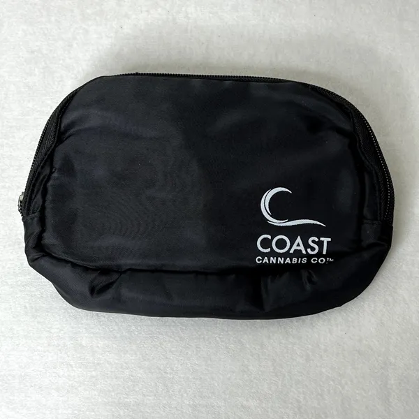 Coast Cannabis Co Black Fanny Pack Bag - Image 8