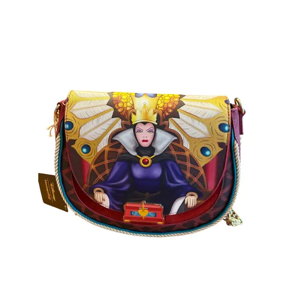 Loungefly Disney Evil Queen Mirror Magic Crossbody‎ Bag - Image 11