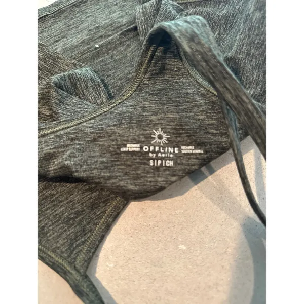 Aerie sports‎ bra cropped tank size small excellent condition - Image 3
