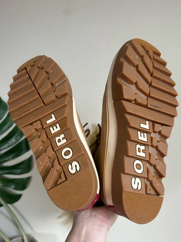 Sorel Joan of Arctic Next Faux Fur Boots in Curry - Image 3