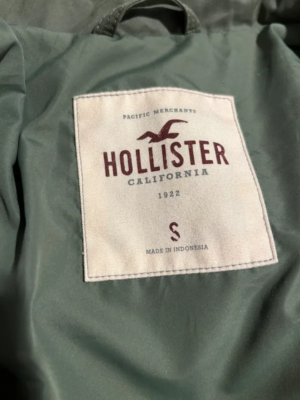 Hollister Army Green Jacket - Image 4