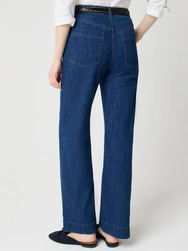 J. Crew High-Rise Wide-Leg‎ Trouser Jean All-Day Stretch - Image 6