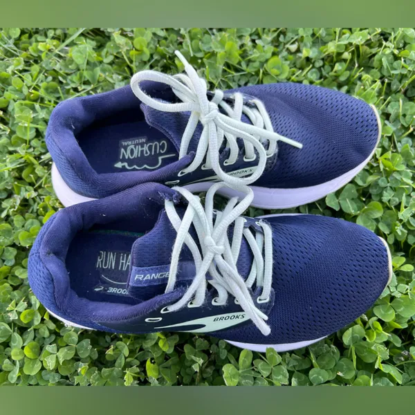 Brooks Range Woman’s Navy Blue & Green Running Athletic Outdoor Shoes Size 7.5 - Image 2