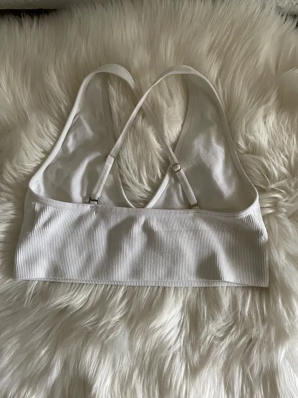 Abercrombie Crop Racerback Tank Top - Image 5
