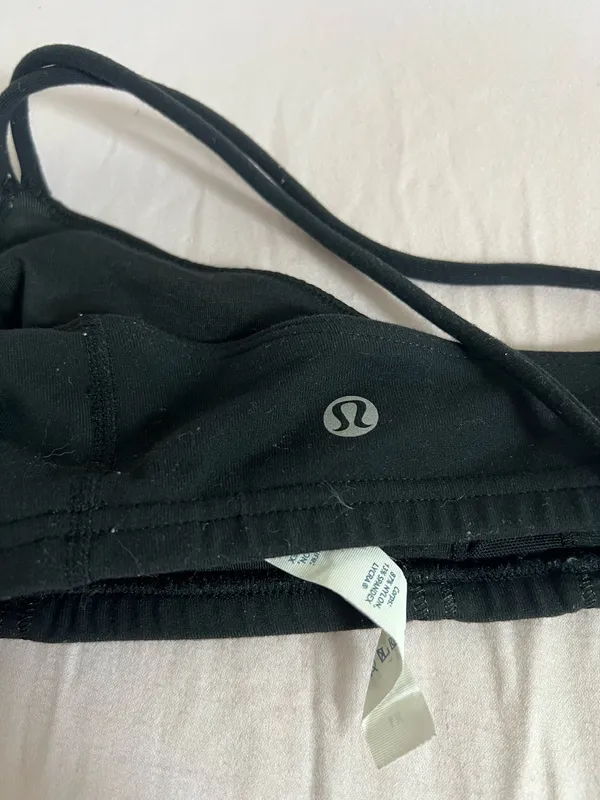 Lululemon Sports Bra Black - Image 3