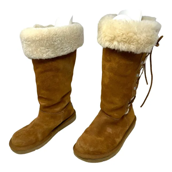 UGG Australia Sundance II Tall Shearling Boots Size 7 - Image 3