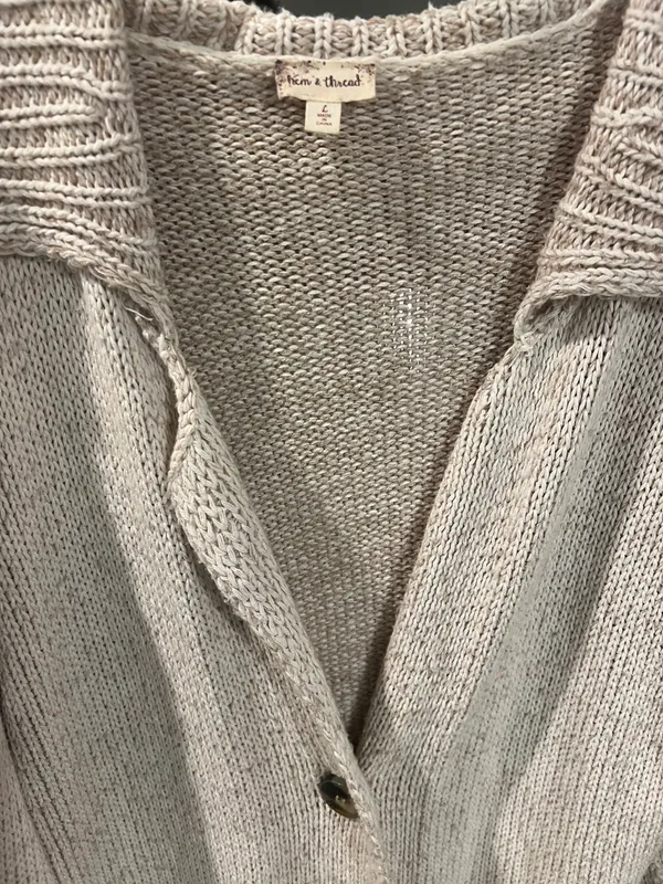Hem And Thread Cardigan - Image 4