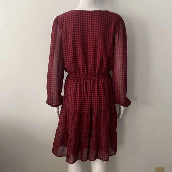Red and Black Maurice’s Dress - Image 5