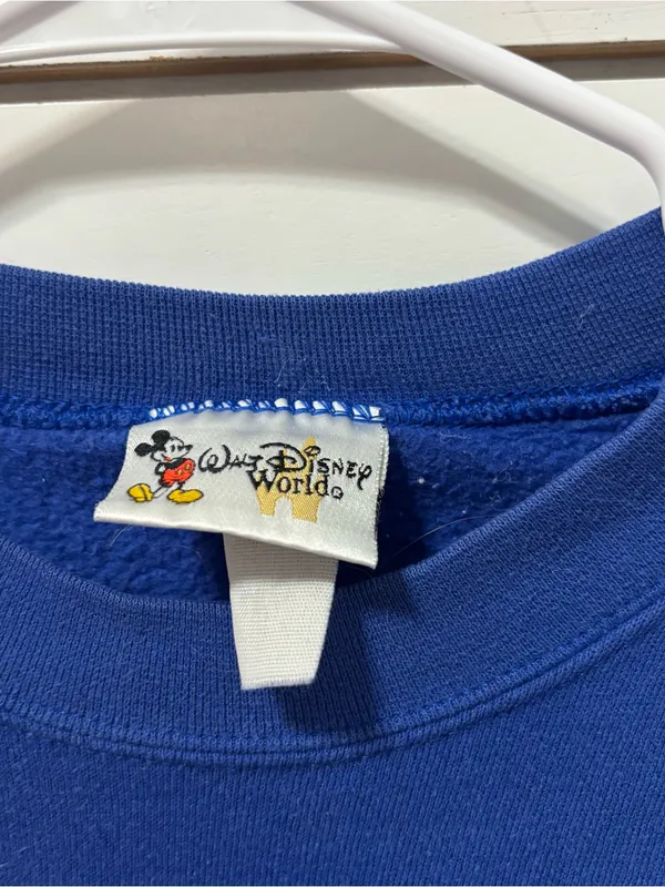 Vintage Disney World Embroidered Crewneck - Image 4