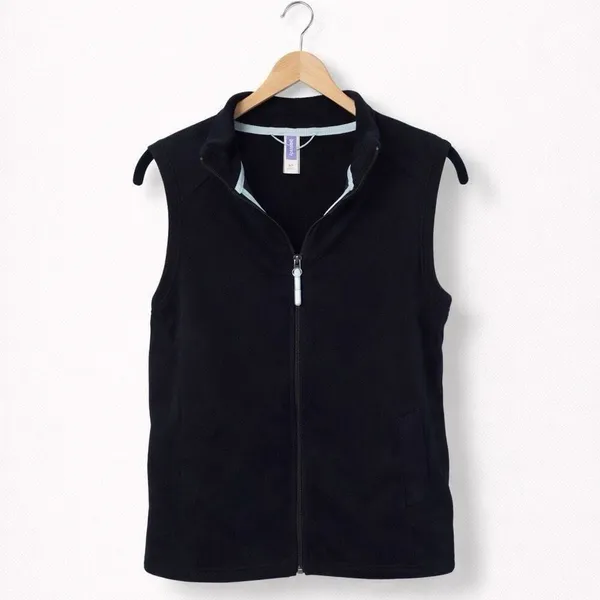 GAP Body Black Athletic Zip Vest Women’s Size S | Workout Running Gym Vest - Image 2