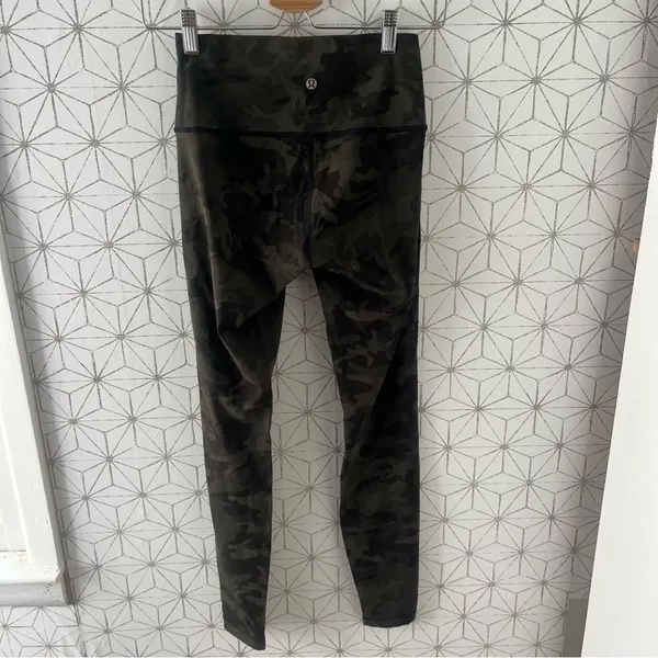Lululemon Wunder Under High-Rise Tight 28" Luxtreme Incognito Camo Green - Image 5