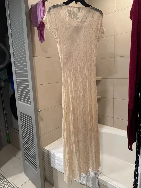 Second Skin dress Tan Size M - Image 3