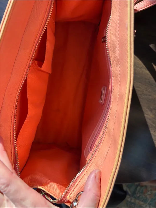 Guess Coral Destiny Shoulder Strap Handbag Faux Leather Minimalist Travel Preppy - Image 13