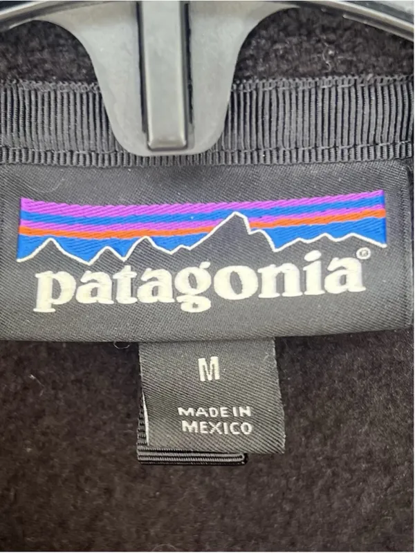 Patagonia Pullover Women’s Medium Re-Tool Snap-T Fleece Black Gorpcore Outdoor - Image 8