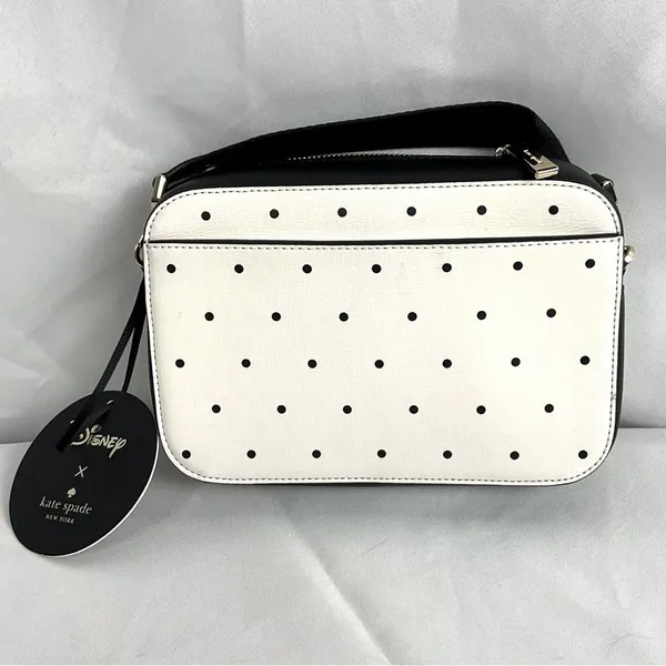 Disney X Kate Spade Crossbody Purse Beauty And The Beast Mini Camera Bag NWT - Image 2