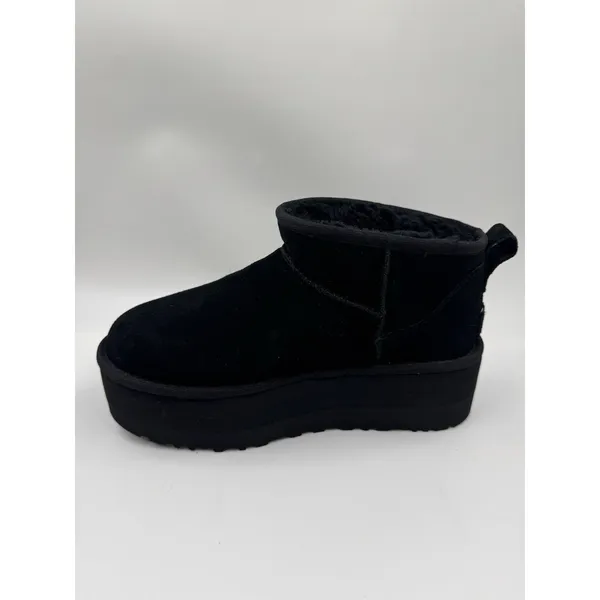 UGG Classic Ultra Mini Platform Women's Ankle Boots - Color Black Size 8 New - Image 10