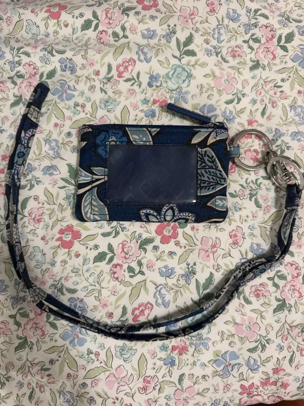 Vera Bradley Lanyard Zip Wallet ID Case - Image 2