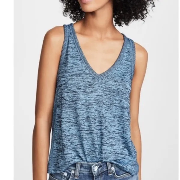 Rag & Bone‎ Ramona Tank in Blue.Size M - Image 4