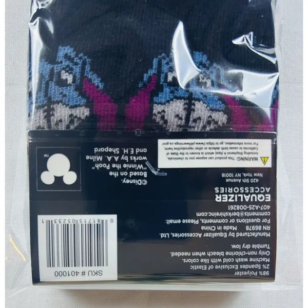 Disney Crew Socks Winnie the Pooh Womens Size 9-13 Eeyore Disney Movie Lot/4 New - Image 14