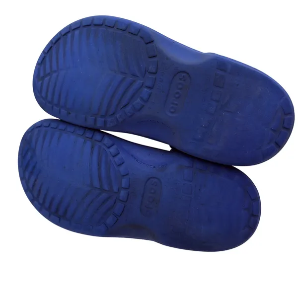 Crocs Blue Classic Clogs Shoes Size Women's 8-9 Men's 6-7 - Image 7