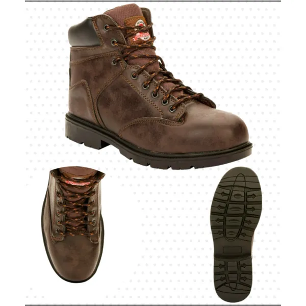 Brahma Mens Steel Raid Work Boot Brown Size 9.5 - Image 3
