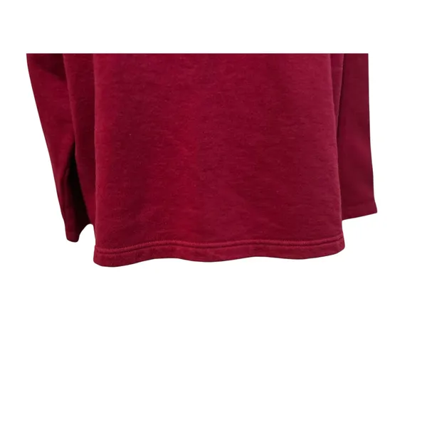 Breckenridge Sweatshirt Womens LG Red Embroidered Beaded VTG Cottagecore Camping - Image 9