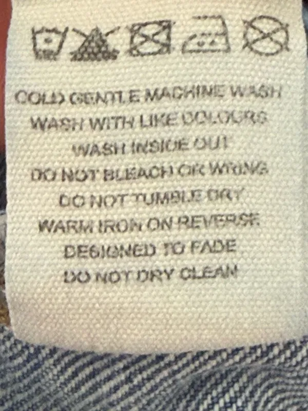 Princess Polly Nickei Denim Skort Light Wash - Image 5