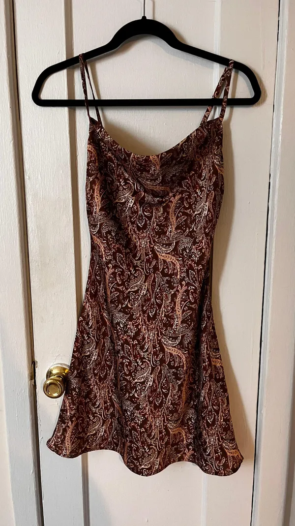 Hollister Paisley Slip Dress - Image 3