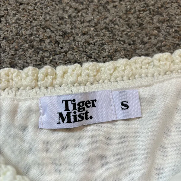 Tiger Mist Crochet Tube Top - Image 3