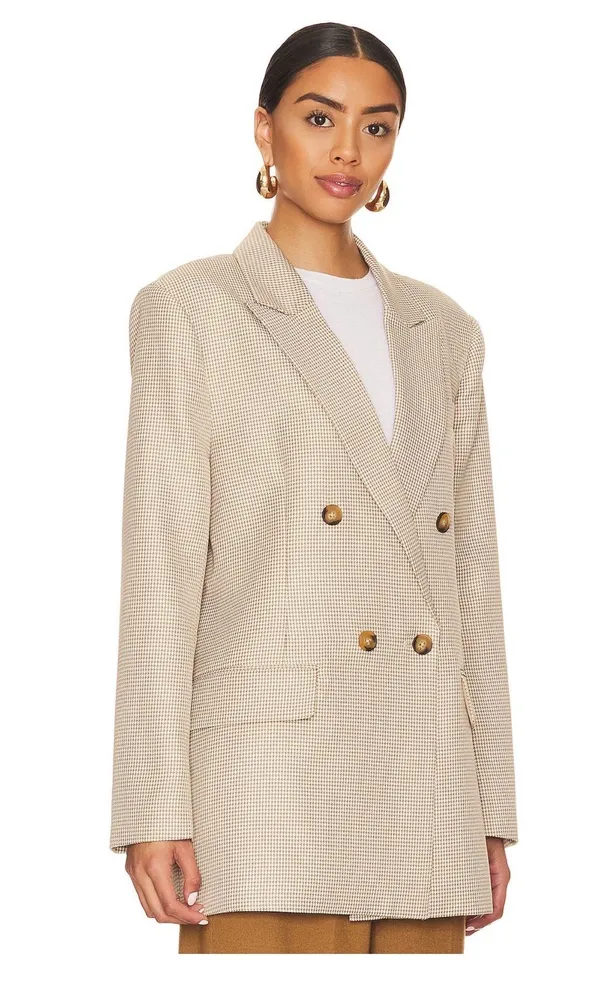 NWT Revolve Isabella Blazer In Khaki - Image 4