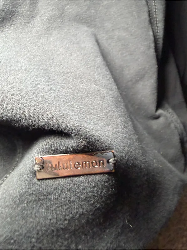 lululemon method wrap athletica Black Asymmetrical Zip Utility Jacket - Image 4