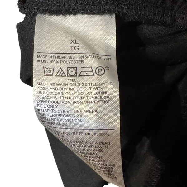 Banana Republic Women's Shift Dress Open‎ Back Long Sleeve Velvet Black XL NWT - Image 6