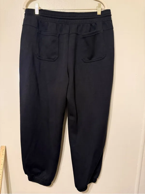 Scoop Women’s Black Drawstring Jogger Pants L - Image 5
