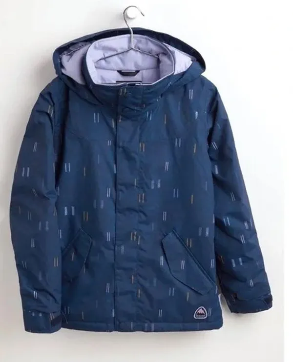 Elodie Jacket in Chambray Stripe Size Girls L Retail $135 - Image 5