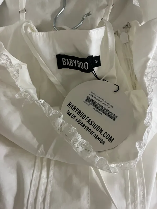Babyboo White Dress - Image 7