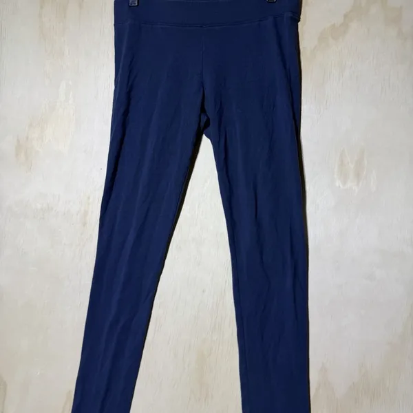 Aeropostale Women’s Large Navy Blue Stretch Leggings Pull On Skinny Pants - Image 2